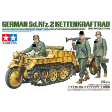  Tamiya 1:35 Sdkfz. 2 Kettenkraftrad Mid Production (35377) makett