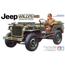 tamiya 1/35 Willys Jeep MB 1/4ton 4x4 amerikai katonai terepjáró modell makett