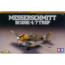 tamiya 1/72 Messerschmitt Bf109 E-4/7 Trop vadászgép modell makett