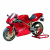 tamiya Ducati 916 motor műanyag modell (1:12) (14068)