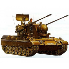tamiya Gepard légvédelmi jármű műanyag modell (1:35) (35099) autópálya és játékautó