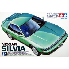 tamiya Nissan Silvia KS autó műanyag modell (1:24) (24078) autópálya és játékautó