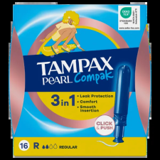 Tampax Pearl Compak Regular Applikátoros Tampon, 16 db intim higiénia