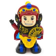  Táncoló samurai különböző arcokkal elektronikus játék