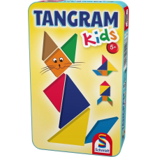  Tangram gyermekjáték fém dobozban társasjáték