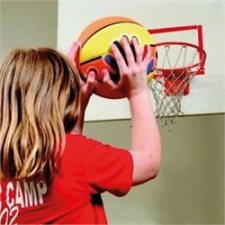  Tanulj meg kosarazni! Spordas 5-ös helyes kosárra dobási technikát segítő kosárlabda, külön jelzésse kosárlabda felszerelés