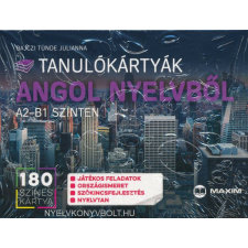 TANULÓKÁRTYÁK ANGOL NYELVBŐL A2-B1 nyelvkönyv, szótár