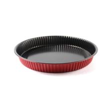 Tapadásmentes pite forma, kerek, piros - 20 cm sütés és főzés