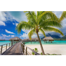  Tapéta Házak a vízen, 300 x 250 cm tapéta, díszléc és más dekoráció