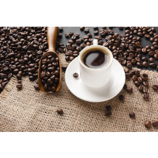  Tapéta Összetétel63 Csésze és kávébab, 400 x 250 cm tapéta, díszléc és más dekoráció