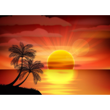  Tapéta Pálmafák13, 350 x 250 cm tapéta, díszléc és más dekoráció