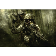  Tapéta Portré64 Katonák a dzsungelben, 350 x 200 cm tapéta, díszléc és más dekoráció