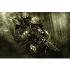  Tapéta Portré64 Katonák a dzsungelben, 350 x 250 cm tapéta, díszléc és más dekoráció