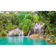  Tapéta Természet vízeséssel, 300 x 250 cm tapéta, díszléc és más dekoráció