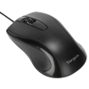 Targus Full-Size Optical Antimicrobial Wired Mouse Black (AMU81AMGL)