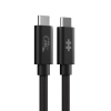 Targus USB 4.0 Type C Összekötő Fekete 1.2m HD6500BKGL