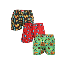 Tarka art 3PACK férfi klasszikus boxeralsó Styx klasszikus gumi (3A14879) XXL férfi alsó