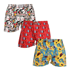  Tarka art 3PACK férfi klasszikus boxeralsó Styx klasszikus gumi (3A15390) M