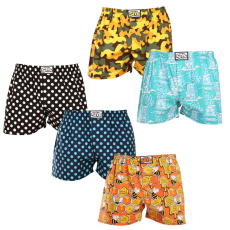  Tarka art 5PACK férfi klasszikus boxeralsó Styx klasszikus gumi (5A1590147) XL