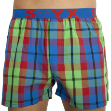  Tarka férfi klasszikus boxeralsó Styx sport gumi (B827) M