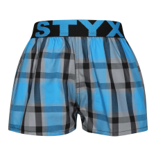 Tarka gyerek klasszikus boxeralsó Styx sport gumi (BJ1020) 6-8 éves gyerek alsó