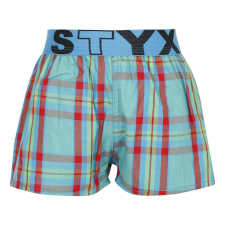 Tarka gyerek klasszikus boxeralsó Styx sport gumi (BJ939) 9-11 éves gyerek alsó