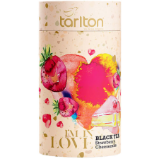 TARLTON Black Love Strawberry Cheesecake papír 100 g tea