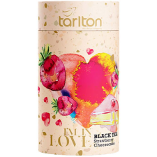 TARLTON Black Love Strawberry Cheesecake papír 100 g (4792331002674) tea