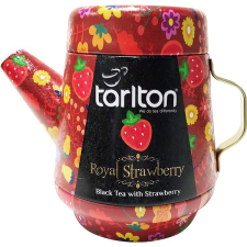 TARLTON Tea Pot Royal Strawberry Black Tea 100 g, plech tea
