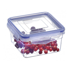  Tárolódoboz szögletes műanyag patentzáras tetővel 1200 ml sütés és főzés