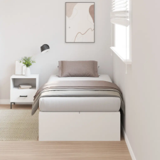  Tárolós Ágykeret Fehér 80x200 cm ágy és ágykellék