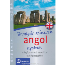  TÁRSALGÁS SZÍNESEN ANGOL NYELVEN nyelvkönyv, szótár