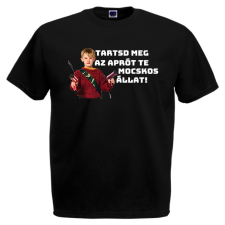 Tartsd meg az aprót te mocskos állat - Karácsonyi Férfi Póló férfi póló