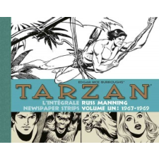  Tarzan - L'intégrale russ manning newspaper strips (volume 1 : 1967 / 1969) – BURROUGHS idegen nyelvű könyv