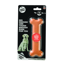  TASTY BONE Nylon kocka nagy kutyáknak - Hickory füstölt steak játék kutyáknak