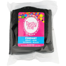 Tasty Me glutén- és laktózmentes fondant fekete 200 g reform élelmiszer