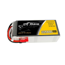 Tattu 22000mAh 22.2V 30C 6S1P LiPo AS150 + XT150 akkumulátor (TAA22K6S30ASX) rc modell kiegészítő