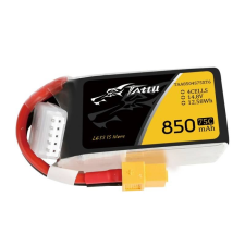 Tattu 850mAh 14.8V 75C 4S1P XT60 akkumulátor (TAA8504S75XT6) (TAA8504S75XT6) távirányítós modell