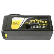 Tattu Plus 16000mAh 22.2V 15C 6S1P LiPo AS150 + XT150 akkumulátor makett