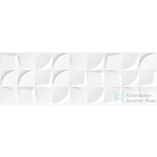 Tau Bianchi Creazzo Shiny RLV dekorcsempe 30x90 fali csempe csempe