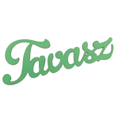  Tavasz felirat fa menta dekorációs kellék