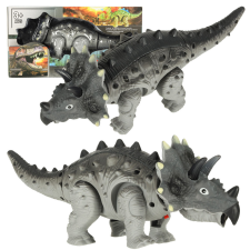 Távirányítású dinoszaurusz RC Triceratops sétál, világít, üvölt távirányítós modell