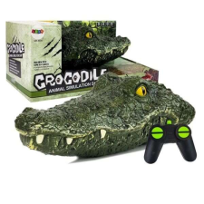  Távirányítós akkus krokodil játék – vízből kibukkanó élethű krokodilfej csínytevéshez (BBJ) kreatív és készségfejlesztő