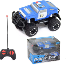 Távirányítós rendőr autó, terepjáró, 1:43 távirányítós modell