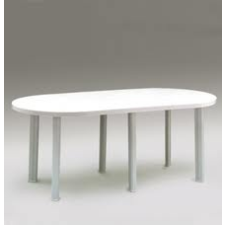  Tavolo 90x180 cm fehér asztal kerti bútor