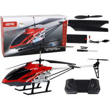  Távvezérlésű RC helikopter piros távirányítós modell