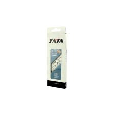 TAYA TB-600 kerékpár lánc, 8 sebességes, 116 szem, ezüst kerékpár hajtómű