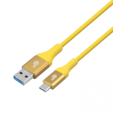 TB AKTBXKU3CPREM2Y USB-A apa - USB-C apa 3.0 Adat és töltőkábel - Sárga (2m) (AKTBXKU3CPREM2Y) kábel és adapter
