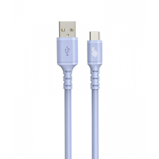 TB AKTBXKUCMISI10F USB-A apa - USB-C apa 2.0 Adat és töltő kábel - Lila (1m) kábel és adapter