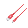 TB AKTBXKUCMISI10R USB-A apa - USB-C apa 2.0 Adat és töltő kábel - Piros (1m) (AKTBXKUCMISI10R)